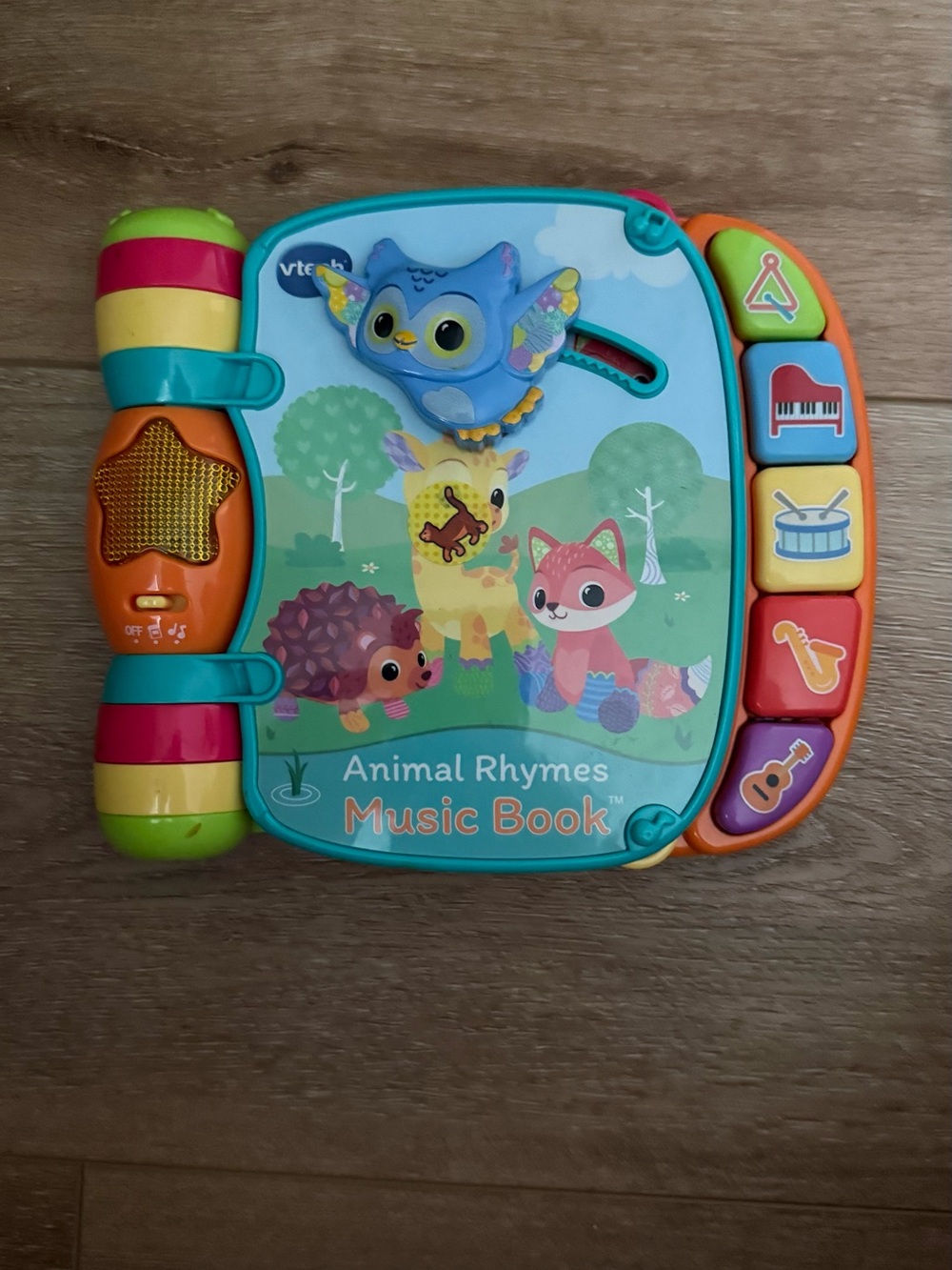 Animal Rhymes Music Book - Colorful Interactive Kids Toy